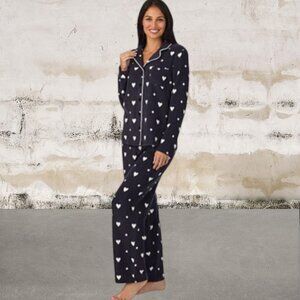 Cuddl Duds x Jennifer Lake Collaboration 2-Piece Long Sleeve and Pant Size Med